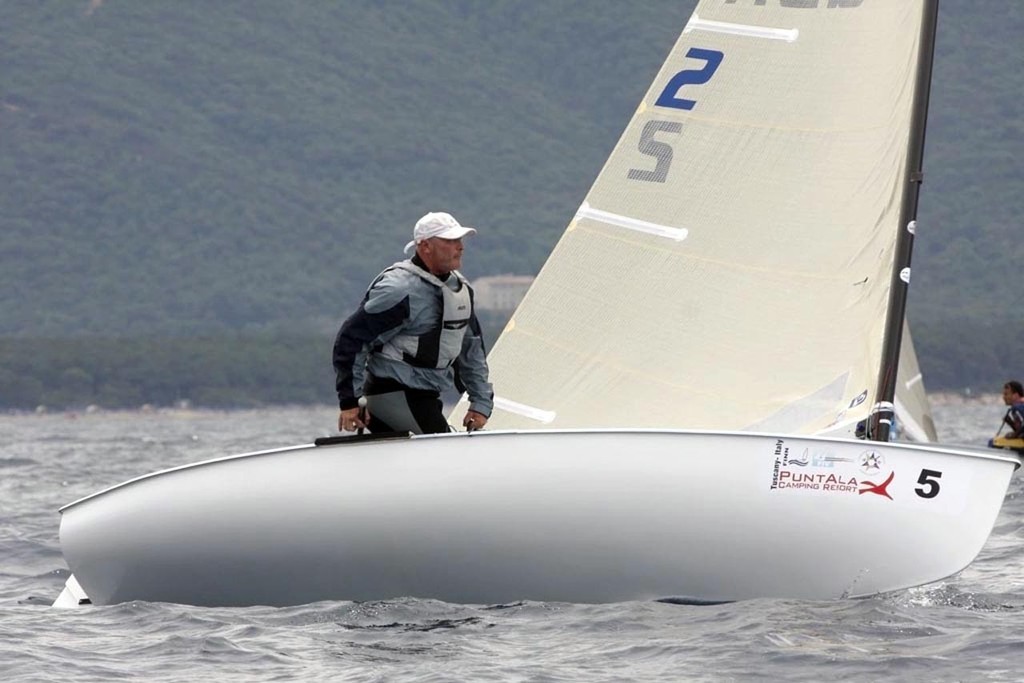 Allen Burrel - Finn World Masters Championship 2011  day one © Claire ADB and BFA